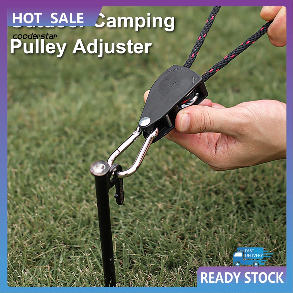 Ròng Rọc Ổn Định Sức Chứa Lớn Siêu Nhẹ Tùy Chỉnh Kèm Móc Treo Tiện Dụng Mang Theo Cắm Trại