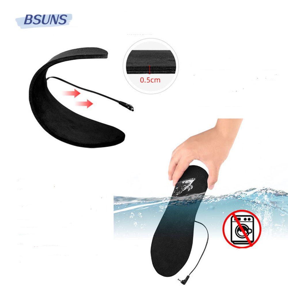 BSUNS 1 Cặp Đế Lót Giày Giữ Ấm Chân Cổng USB