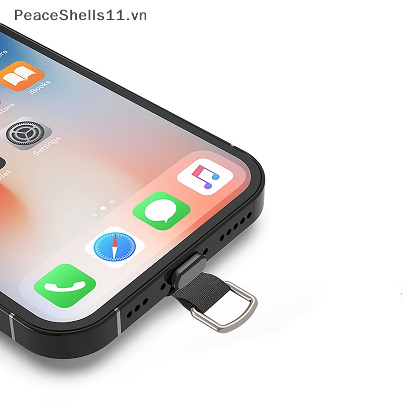 Miếng Silicone Dán Cổng Sạc Type C Chống Bụi Chống Mất 2 Trong 1