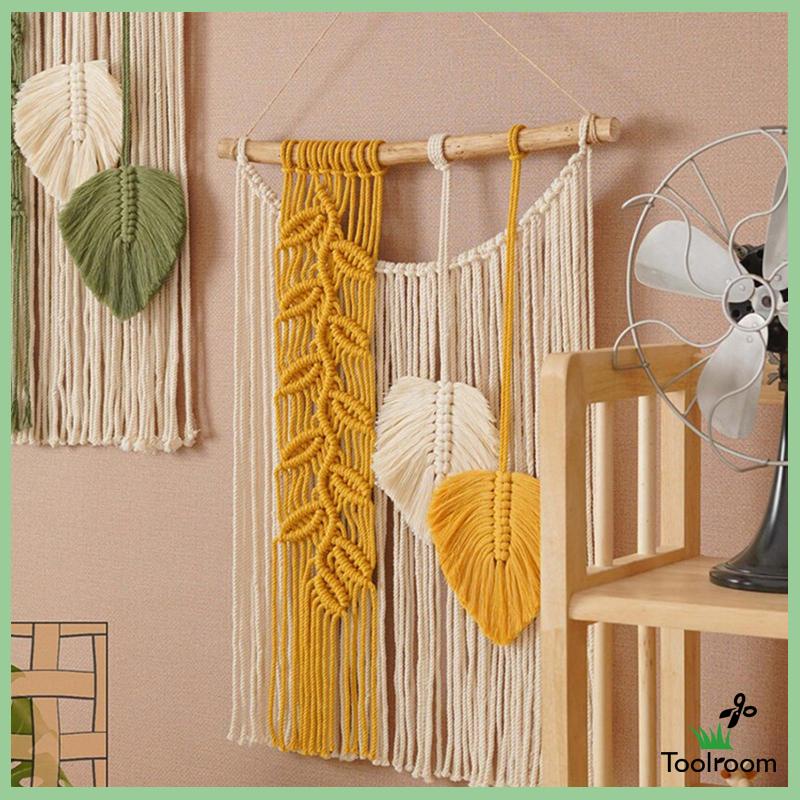 Dây Bện Treo Tường Trang Trí Phong Cách Bohemian