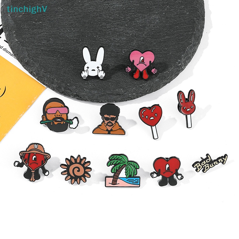 [TinchighV] Ghim Cài Ba Lô Tráng Men Hình Trái Tim Đỏ Thời Trang Làm Quà Tặng Cho Bạn Bè [Mới]