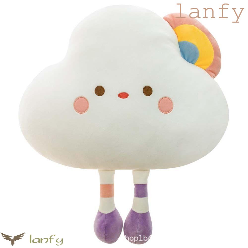 LANFY Gối Nhồi Bông Mềm Mại Hình Bánh Mì Nướng Trang Trí Nhà Cửa