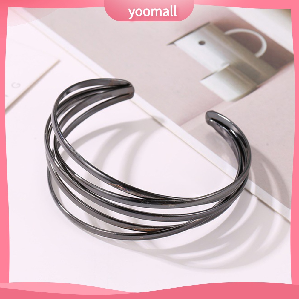 Vòng Tay Nhiều Lớp Dạng Hở Hình Thánh Giá Thời Trang Cho Nữ