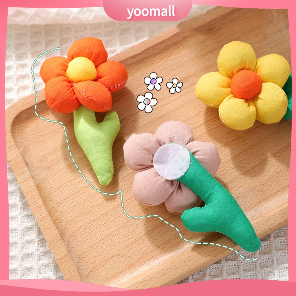 Kẹp Tóc Vải Siêu Mềm Đa Năng Dùng Làm Quà Tặng Sinh Nhật / Trang Trí Túi Xách