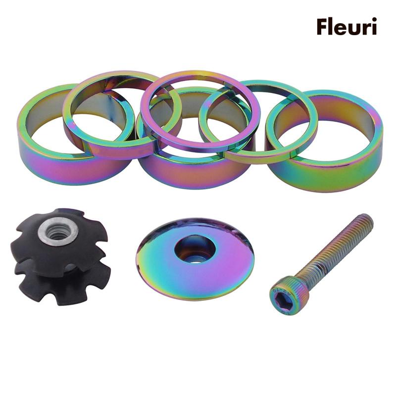 Bộ 6 Vòng Đệm Phuộc Trước 28.6mm Thay Thế Chuyên Dụng Cho Xe Đạp Leo Núi BMX