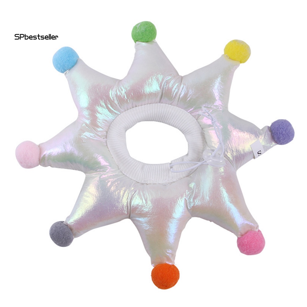 Vòng Cổ Tròn Gắn Vết Thương An Toàn Cho Mèo Cưng