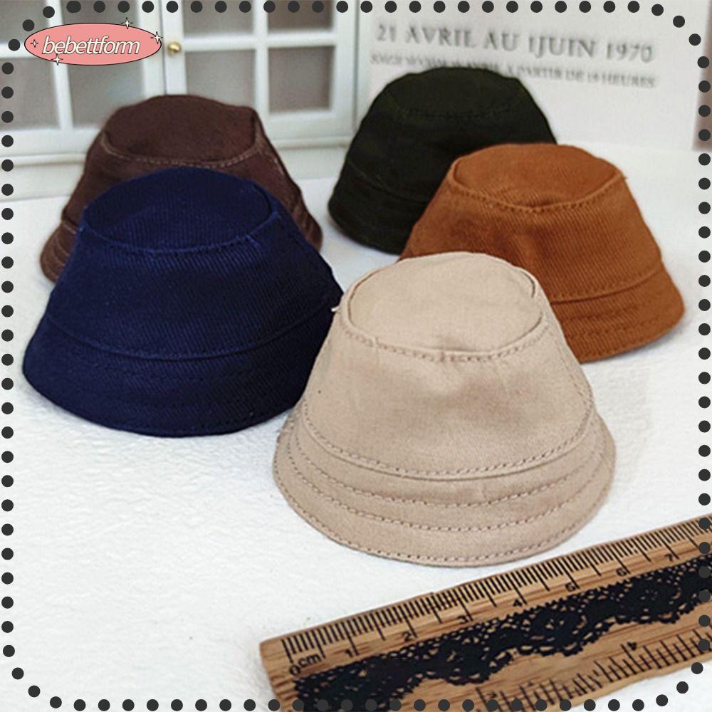 BEBETTERM Mũ Lưỡi Trai Thời Trang Màu Kẹo In Hình Động Vật Cho Búp Bê OB11