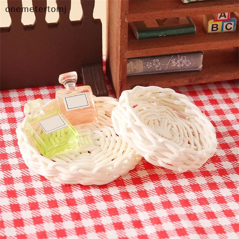 Mô Hình Rổ Đựng Trái Cây Tỉ Lệ 1: 12 Trang Trí Nhà Búp Bê