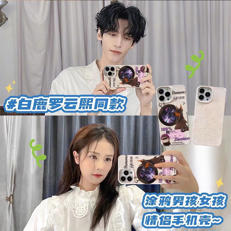 Ốp Điện Thoại Dẻo Họa Tiết Chú Chó / Mèo Dễ Thương Chống Sốc / Mòn Cho Iphone 814pro 7 plus 13 max11iPhone12 J6MX