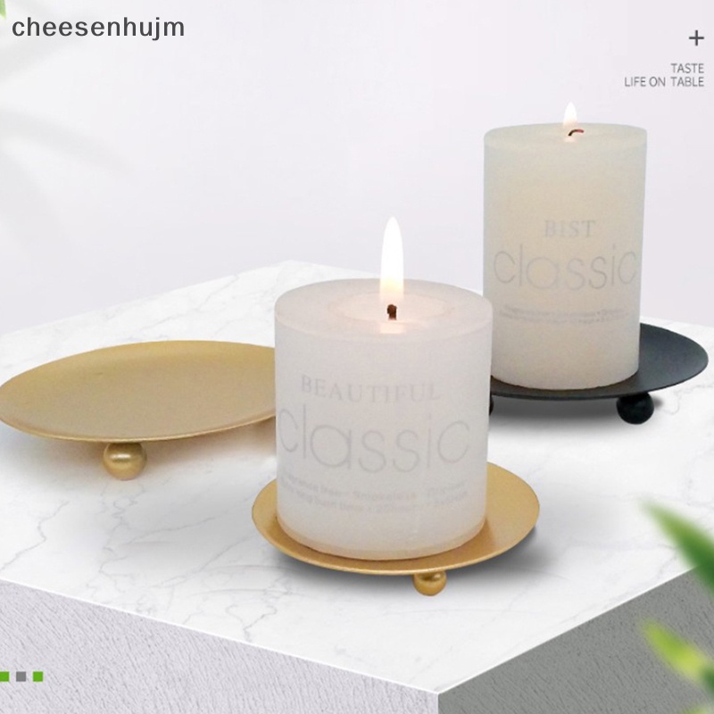 Khay Kim Loại Mạ Đựng Cột Dùng Trang Trí Tiệc Cưới / Lễ Hội