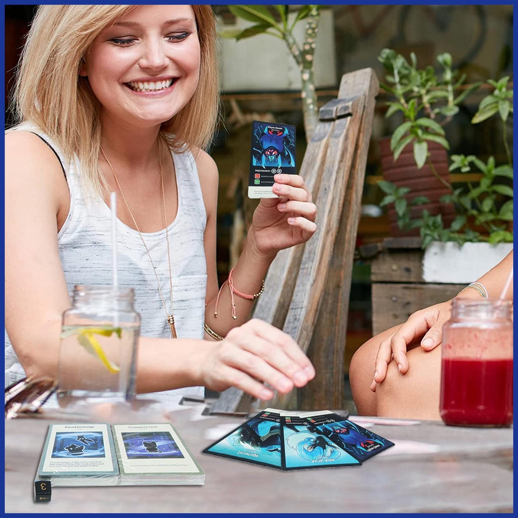 Bộ Thẻ Trò Chơi Tiếng Anh Here to Slay Cho Gia Đình