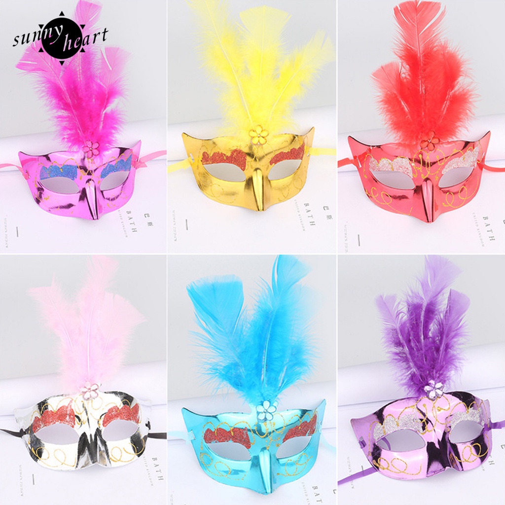 Sunnyheart Great for Halloween Hoặc Giáng Sinh Mardi Gras Masquerade Mardi Gras Prom Dây Đeo Tùy Chỉnh Thiết Kế Phù Hợp Cho Tiệc Hóa Trang Sân Khấu / Tiệc Tùng