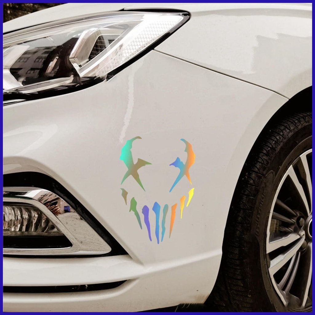 Đề Can Dán Trang Trí Cửa Sổ Xe Hơi Chống Tia UV / Nước Hình Móng Vuốt Quỷ Độc Đáo