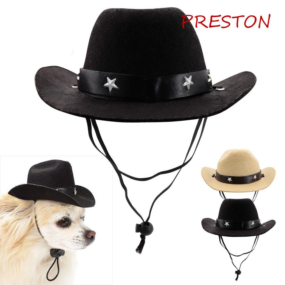 PRESTON Mũ Cao Bồi Phong Cách Giáng Sinh Cho Thú Cưng