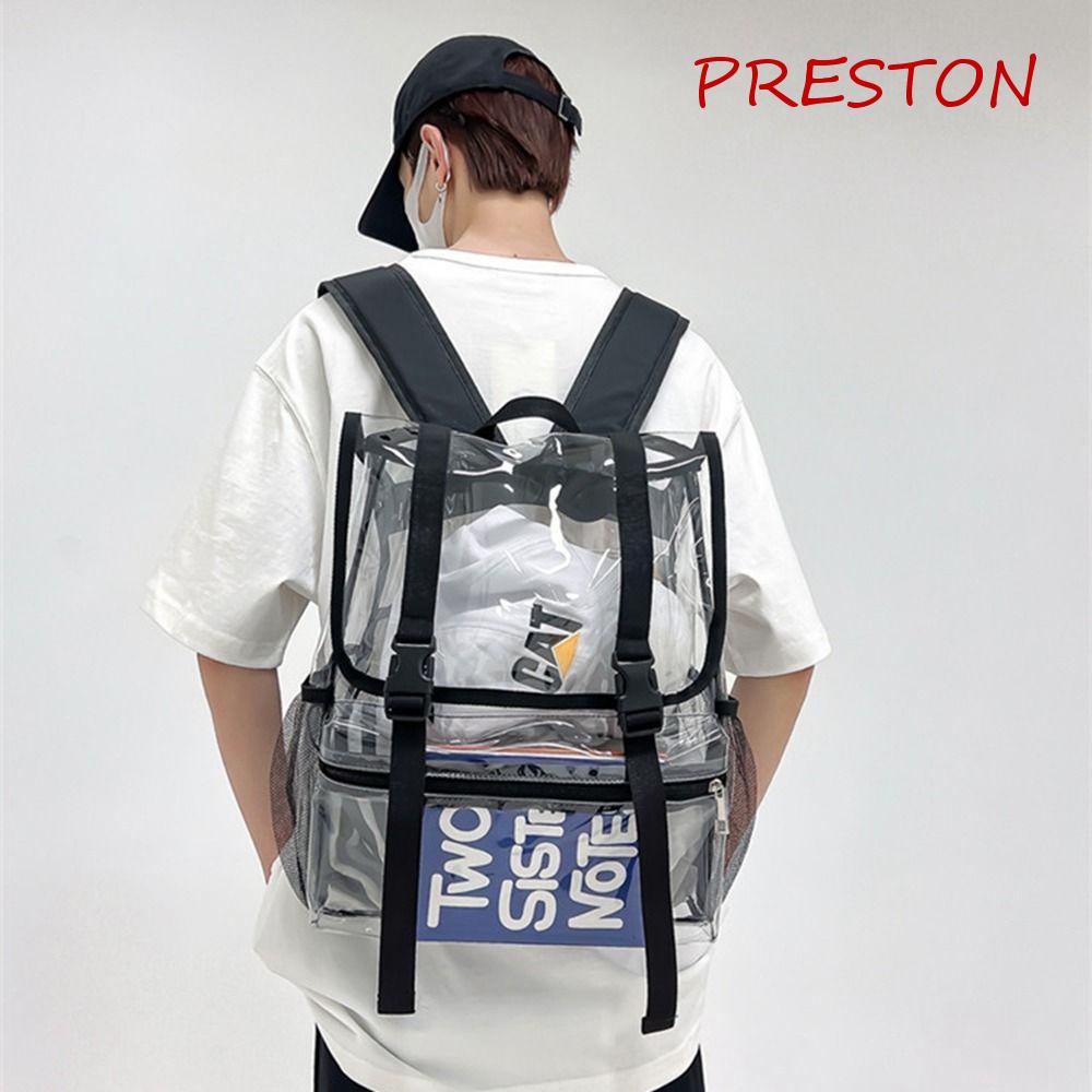 Ba Lô Thể Thao Bằng PVC Trong Suốt Siêu Nhẹ Chống Thấm Nước Tiện Dụng Cho Cặp Đôi