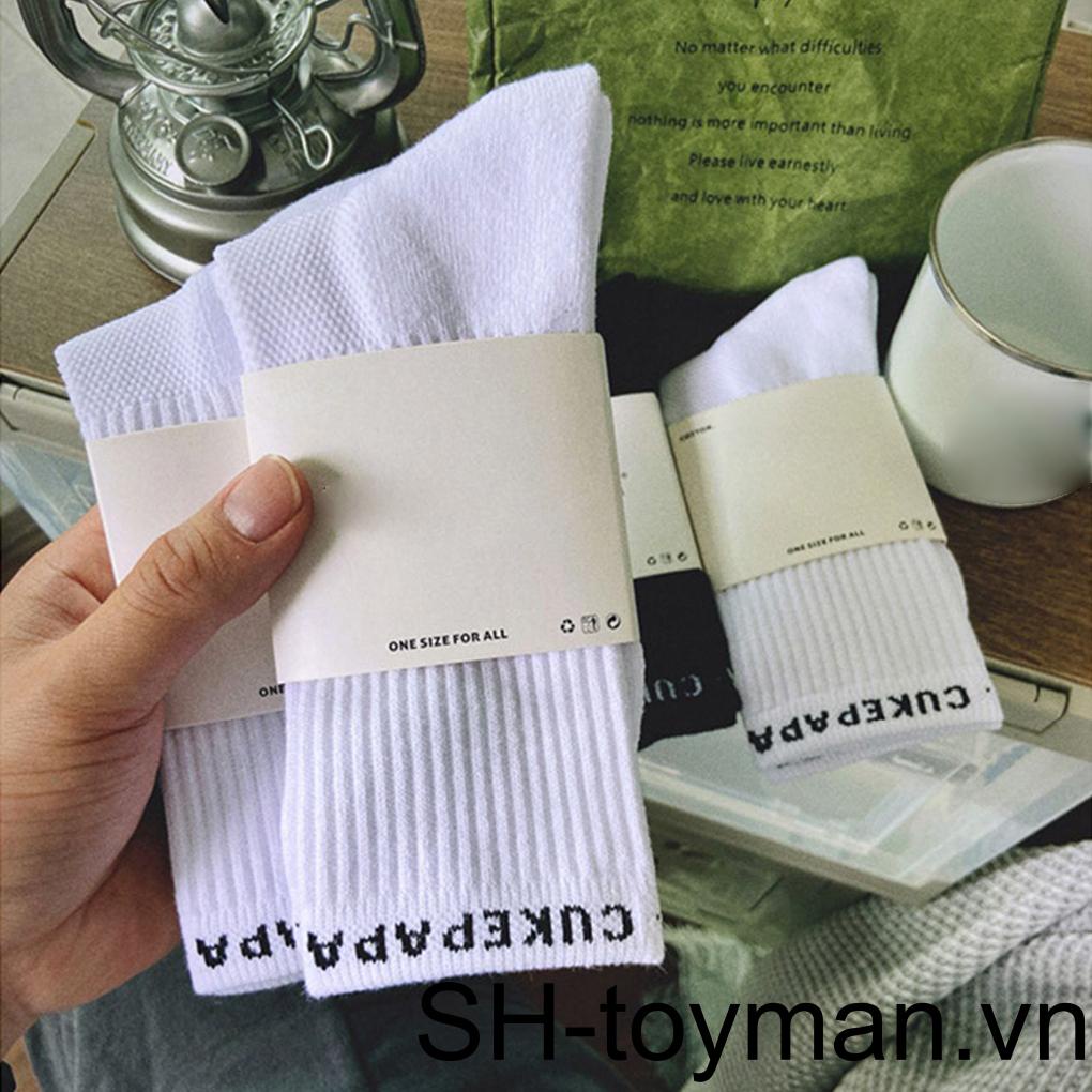 Set 6 Đôi Tất Dệt Kim Hình Chữ Y Thoáng Khí Chống Trượt Cho Nữ