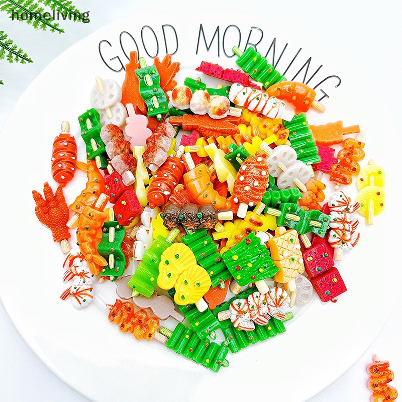 Set 5 Mô Hình Đồ Nướng Bbq Tỉ Lệ 1: 12 Dành Cho Nhà Búp Bê