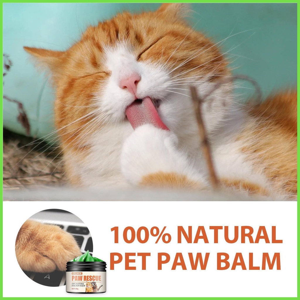 Sáp Dưỡng Ẩm Làm Dịu Da Chân Chó Mèo 30g