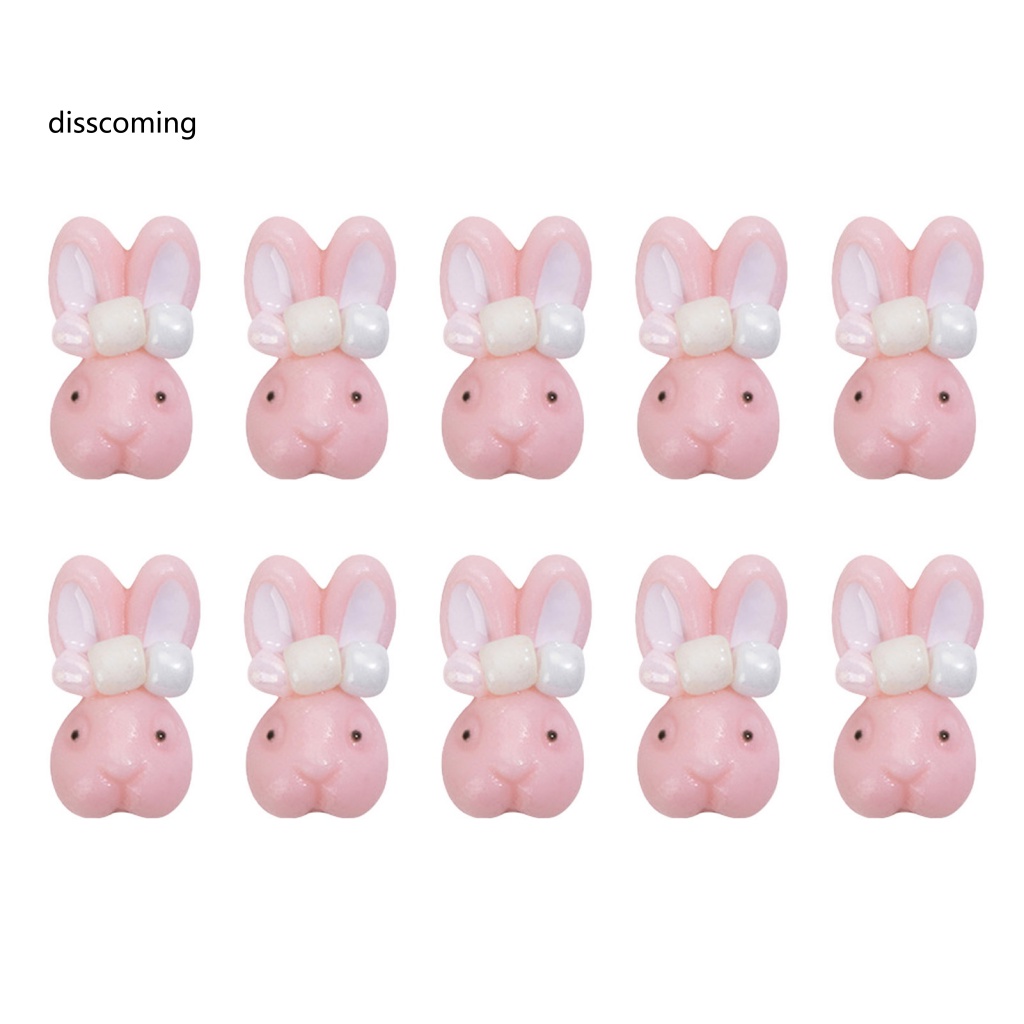 Áo Khoác Dáng Dài In Họa Tiết Cá Tính Trẻ Trung| Set 10 Phụ Kiện Trang Trí Móng Tay Hình Thỏ Hoạt Hình Dễ Thương