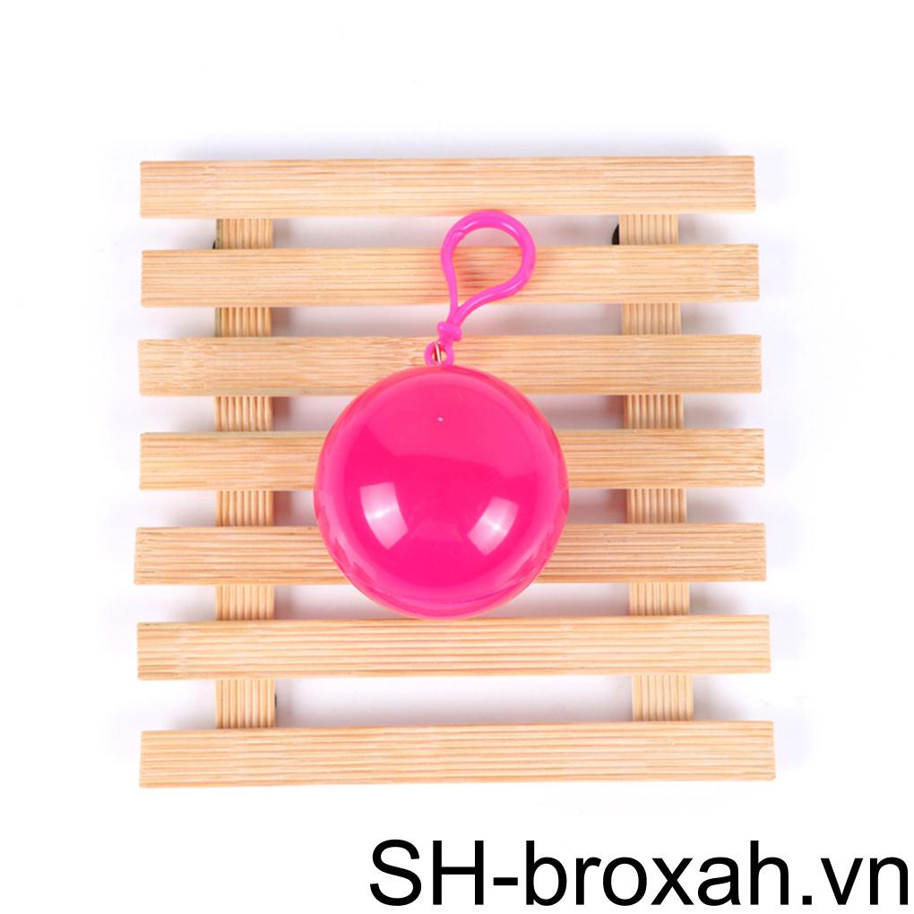 Bộ 2 Áo Mưa Trong Suốt Chống Thấm Nước Có Thể Gấp Gọn Tiện Dụng