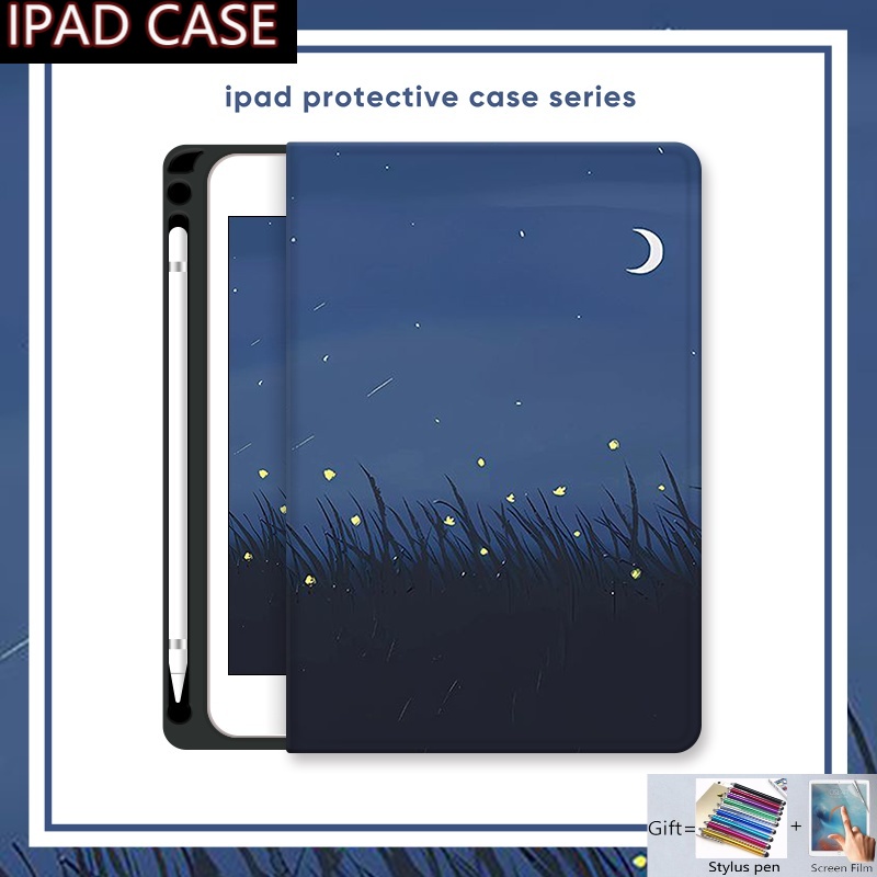 Bao Da Máy Tính Bảng Chống Sốc Có Khe Đựng Bút Cho Ipad Air 5 4 3 2 1 10th 9th 8th 7th 6th 5th 4th 10.9 10.2 Pro 11 10.5 9.7 Inch Mini 1 2 3 4 5 Bộ 6 Món Đồ Chơi Chất Lượng Cao Dành Cho Bé