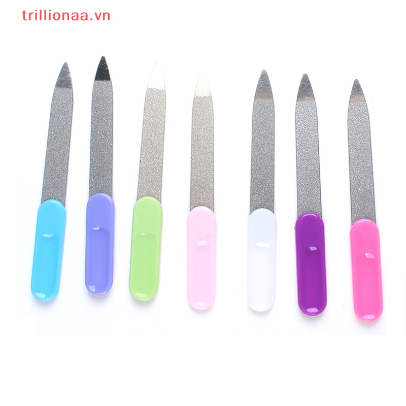 Bộ 2 Cây Dũa Móng Hai Mặt Bằng Thép Không Gỉ