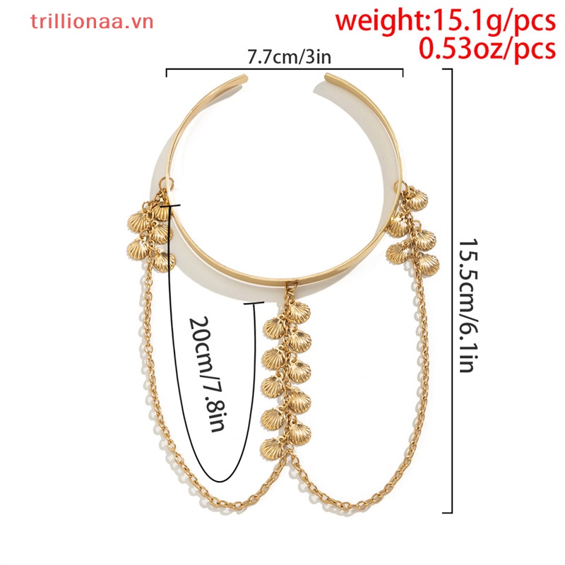 Vòng Đeo Cánh Tay Bằng Kim Loại Phong Cách Bohemian Thời Trang Dành Cho Nữ