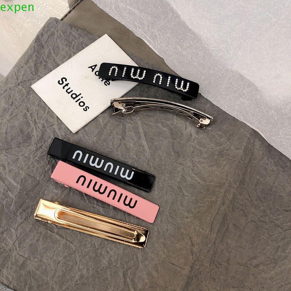 Kẹp Tóc Nữ Họa Tiết Hình Học Phong Cách Retro Thanh Lịch