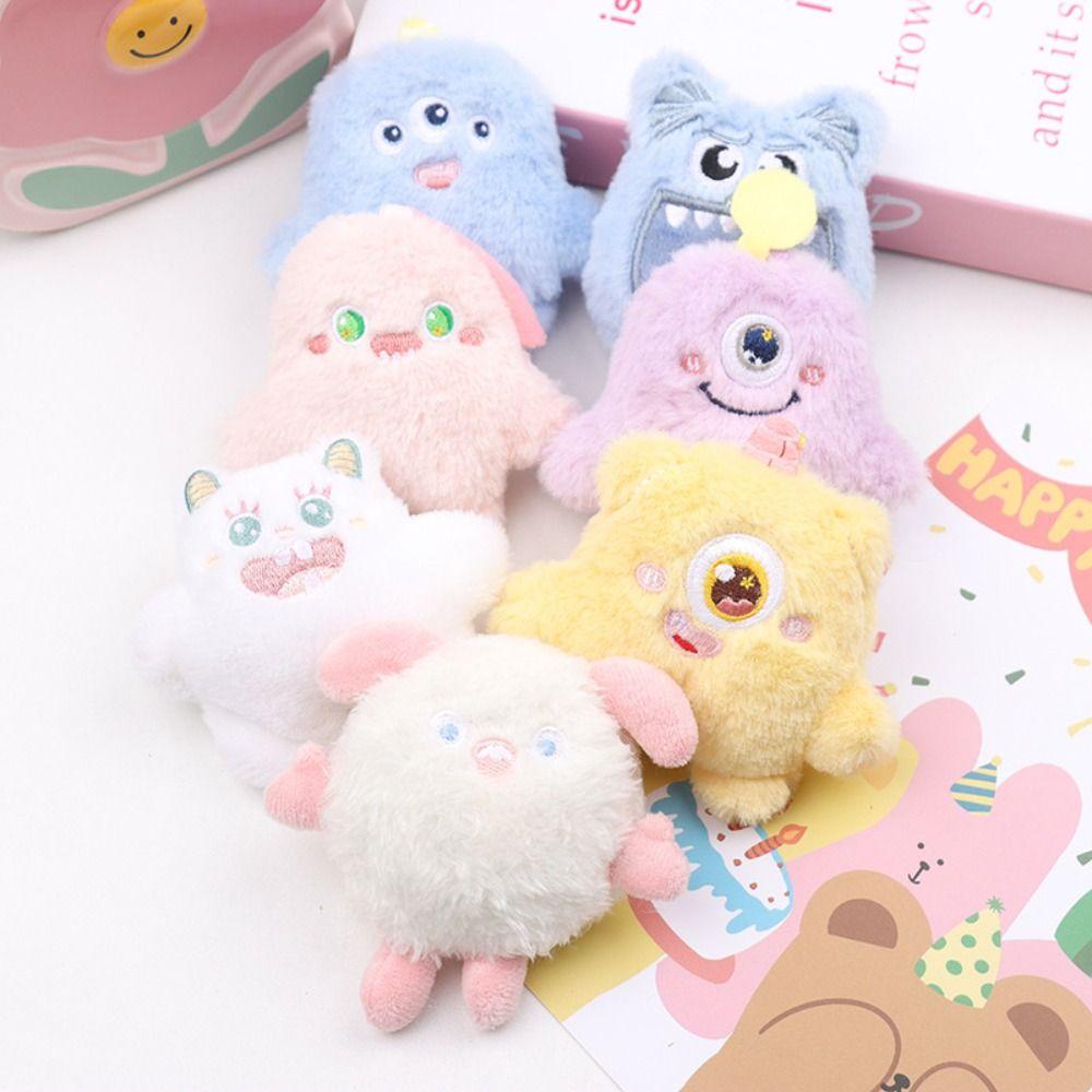 Thú Nhồi Bông Hình Động Vật Hoạt Hình Bằng Cotton PP Mềm Sáng Tạo Trang Trí Ba Lô