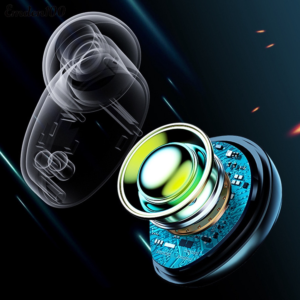 Tai Nghe Nhét Tai Không Dây T8 Chống Nước IPX7 Bluetooth 5.1 9D Âm Thanh Stereo