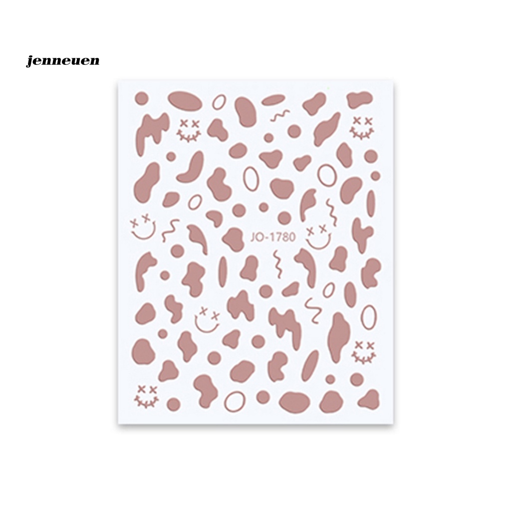 Miếng Dán Trang Trí Móng Tay Nghệ Thuật 3 Màu