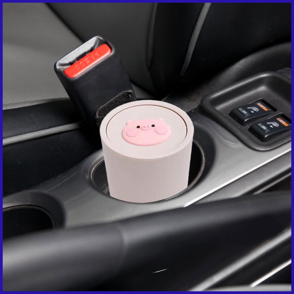 Thùng Rác Xe Hơi Bằng Nhựa PVC Không Mùi Dễ Thương