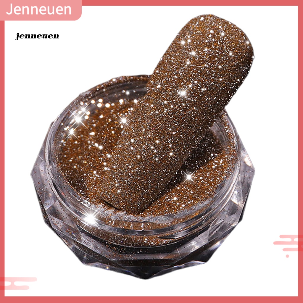 1 Hộp Bột Bắt Sáng Trang Trí Móng Tay Thân Thiện Với Da Dễ Sử Dụng