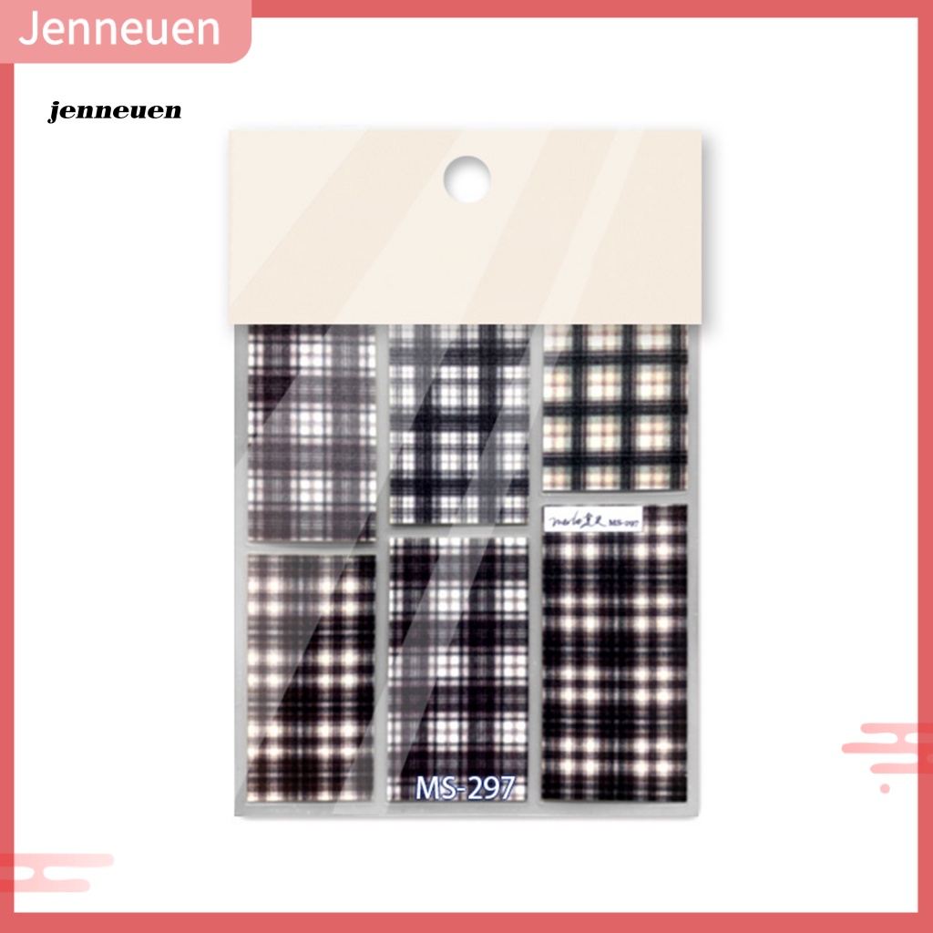 Miếng Dán Trang Trí Móng Tay Họa Tiết Hoạt Hình Siêu Dính