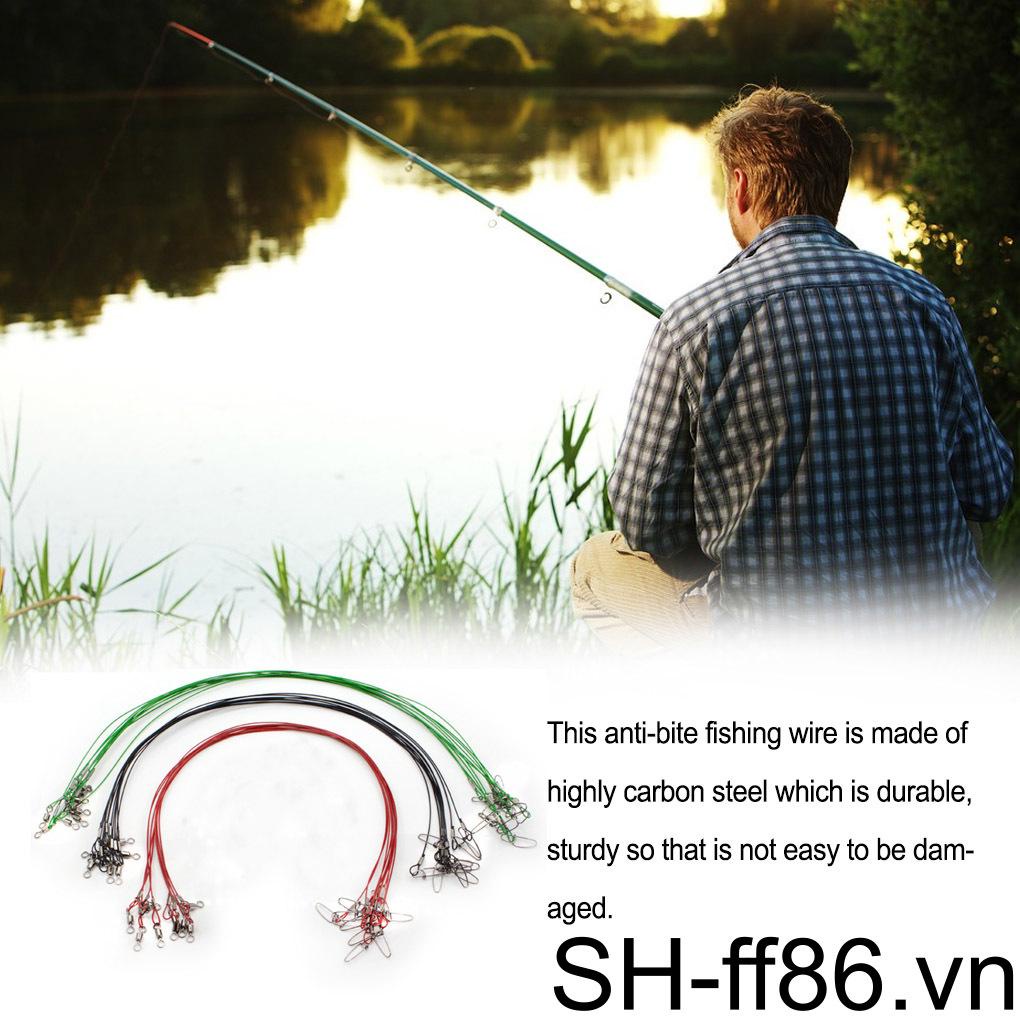 Set 10 Dây Câu Cá Chống Cắn Chuyên Nghiệp