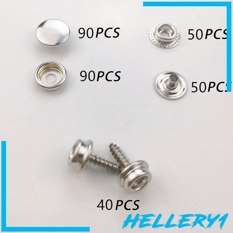 Bộ 90 Nút Bấm Đinh Vít Cho Đồ Nội Thất