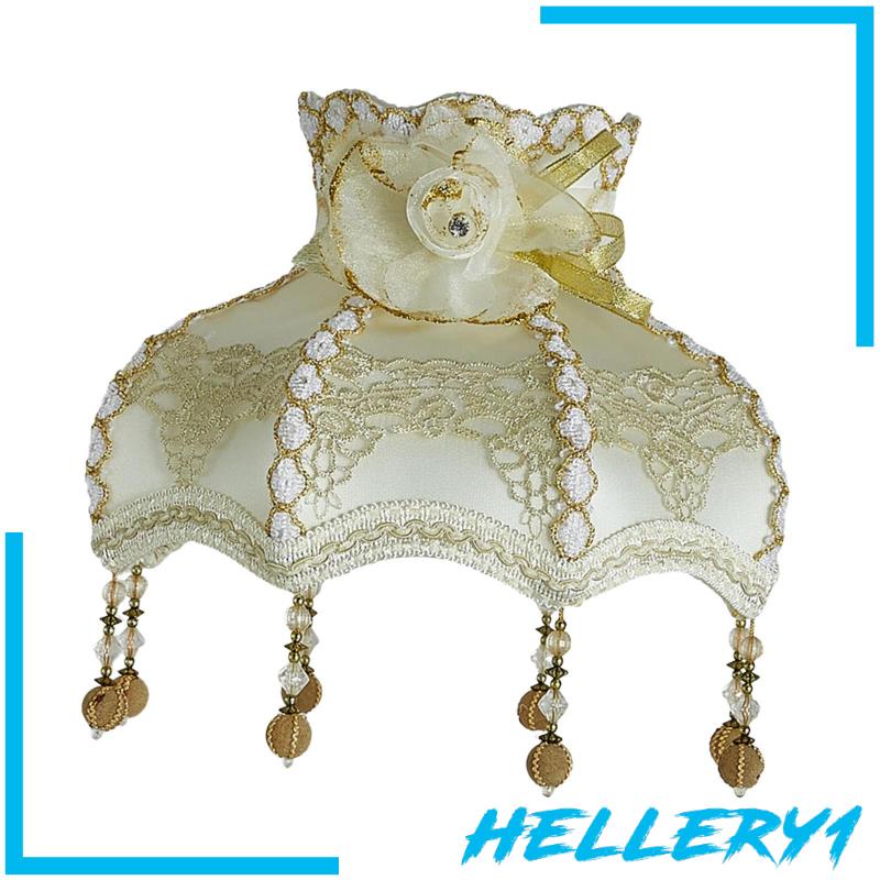 Chụp Đèn Để Bàn Phối Lông Phong Cách Châu Âu Cổ Điển