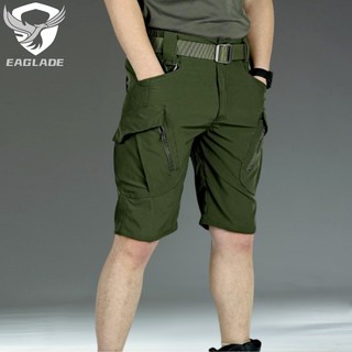 Quần short EAGLADE lưng co giãn phong cách chiến thuật thời trang