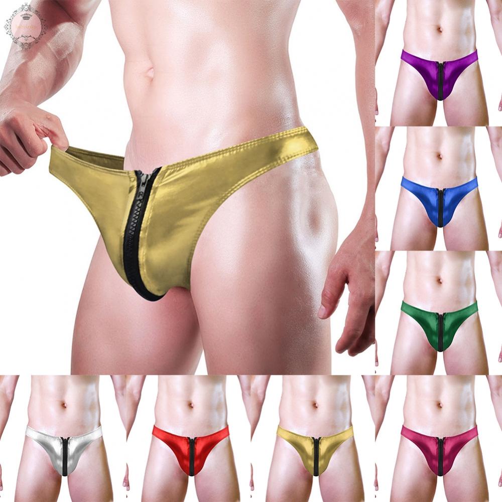 Men Underwear Underpants Breathable Comfortable Flex Leather Leightweight