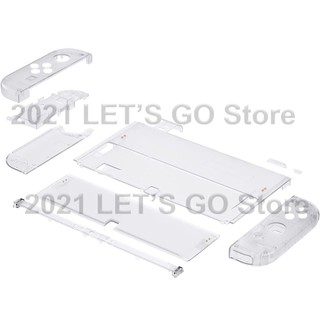 Switch OLED DIY Thay thế Console Back Plate Joycon Controller Controller Nhà ở cho Trò chơi Nintendo Switch OLED