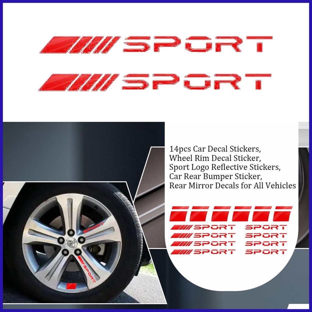 Miếng Dán Phản Quang Cảnh Báo An Toàn Chống Trầy Cho Xe Hơi