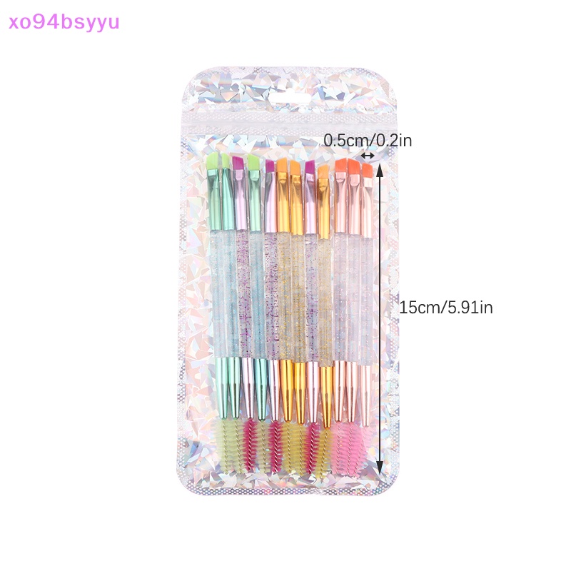 Set 12 Cọ Trang Điểm xo94bsyyu 2 Trong 1 Thiết Kế Hai Đầu Tiện Dụng