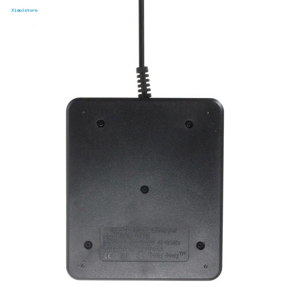 Cục Sạc Pin Li-ion EU AC Thông Minh 4 Ngăn 18650 Có Đèn LED Báo Hiệu