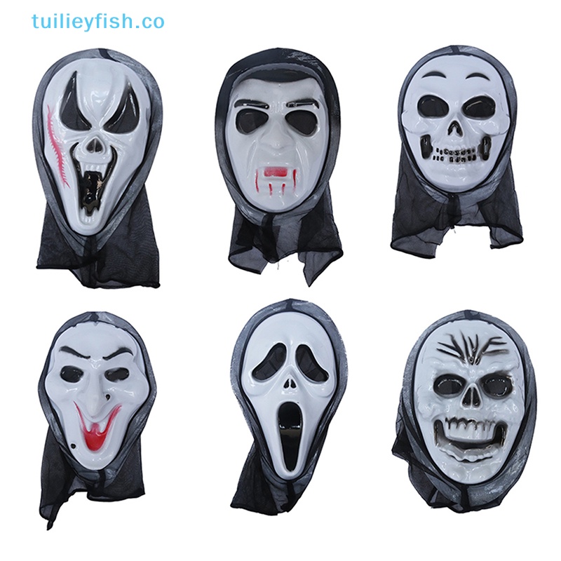 Mặt Nạ Hóa Trang Halloween Hình Con Ma Kinh Dị