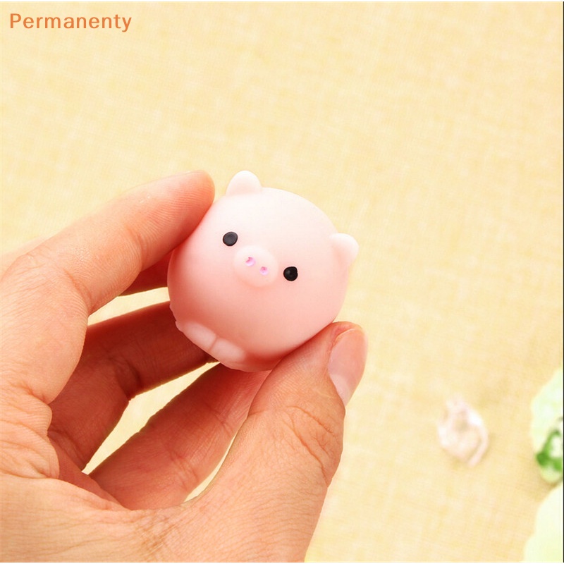Đồ Chơi Nắn Bóp Đàn Hồi Giảm Stress Hình Chú Heo Mochi Dễ Thương