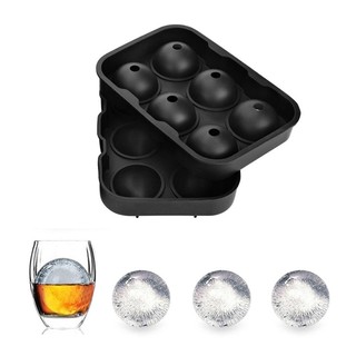 【idolidol.vn】Silicone Ice Cube Trays Sphere Round Ice Ball Maker Large Square Ice Cube Mold