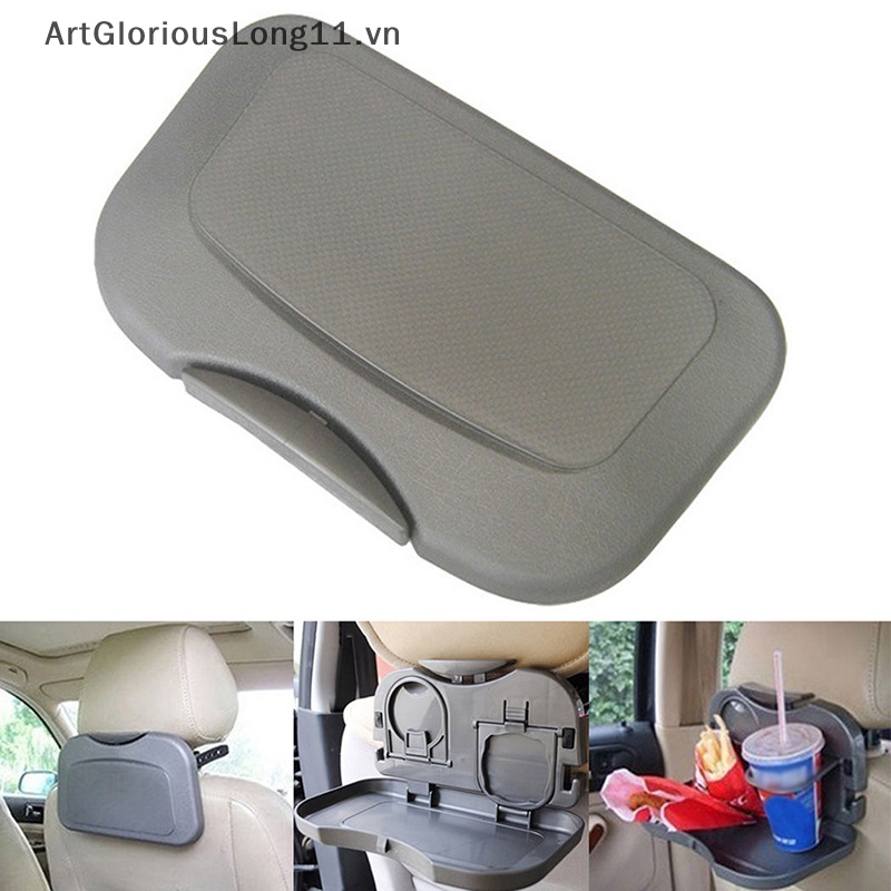 Khay Đựng Đồ Uống Gấp Gọn Để Phía Sau Ghế Ngồi Xe Hơi