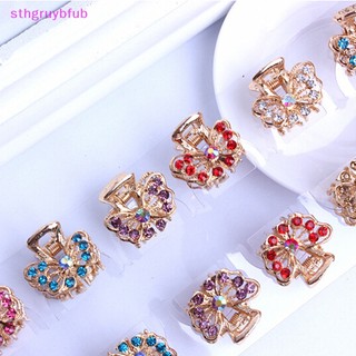 Kẹp Tóc Càng Cua Hình Hoa Đính Đá Pha Lê