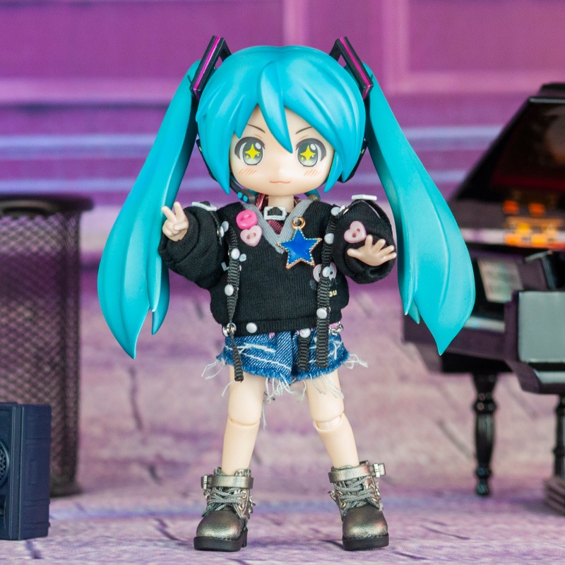 Bộ Đồ Thời Trang Cá Tính Cho Búp Bê ob11 GSC YMY obitsu11 1 / 12 BJD BODY9 DDF