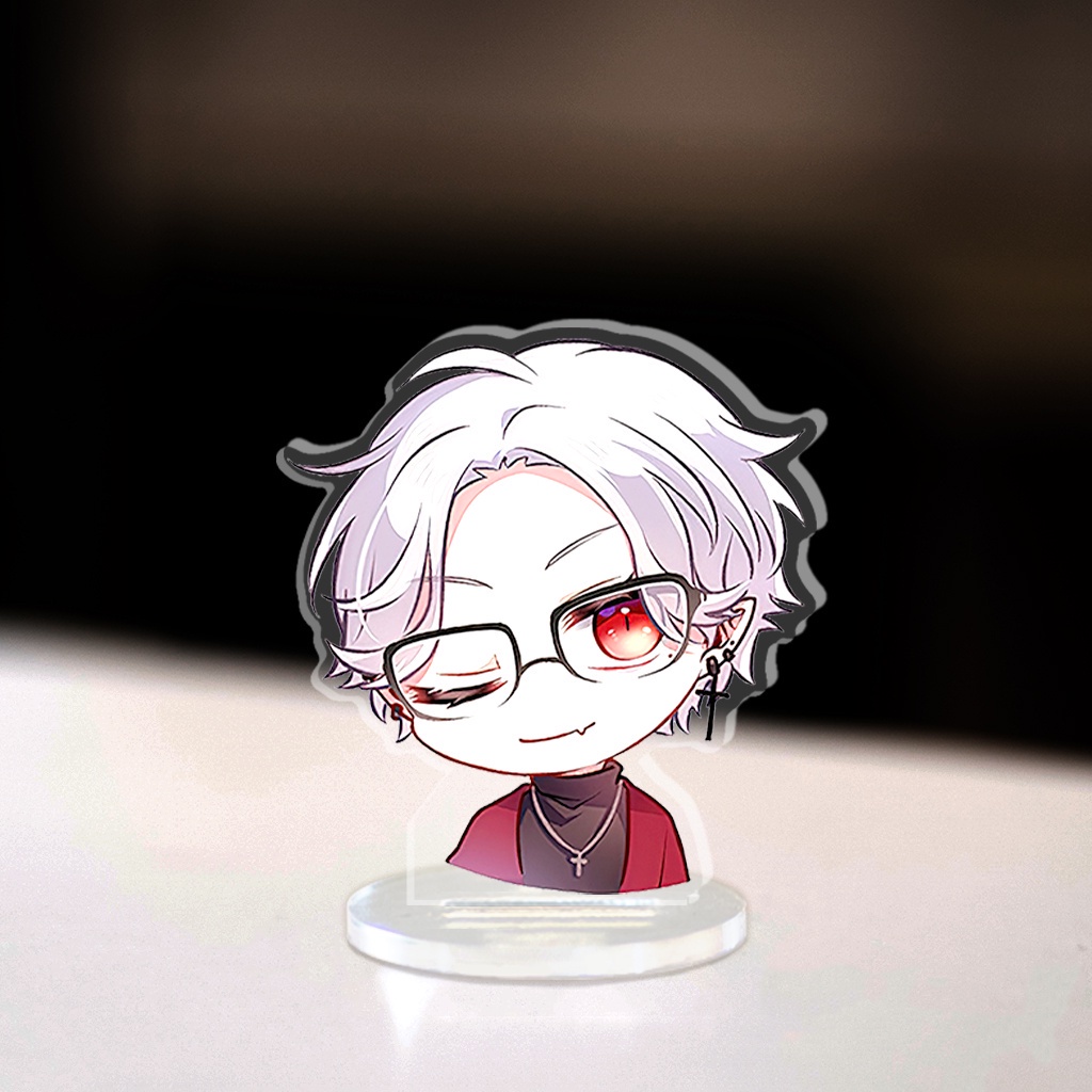 Mô hình Mini Vtuber Shoto Hololive Gawr Gura Virtual Youtuber Nhật Bản trang trí góc học tập cao 3cm